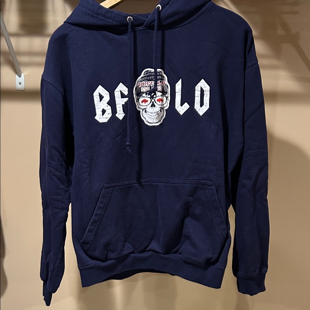 Buffalo Bills Blue Graphic Hoodie